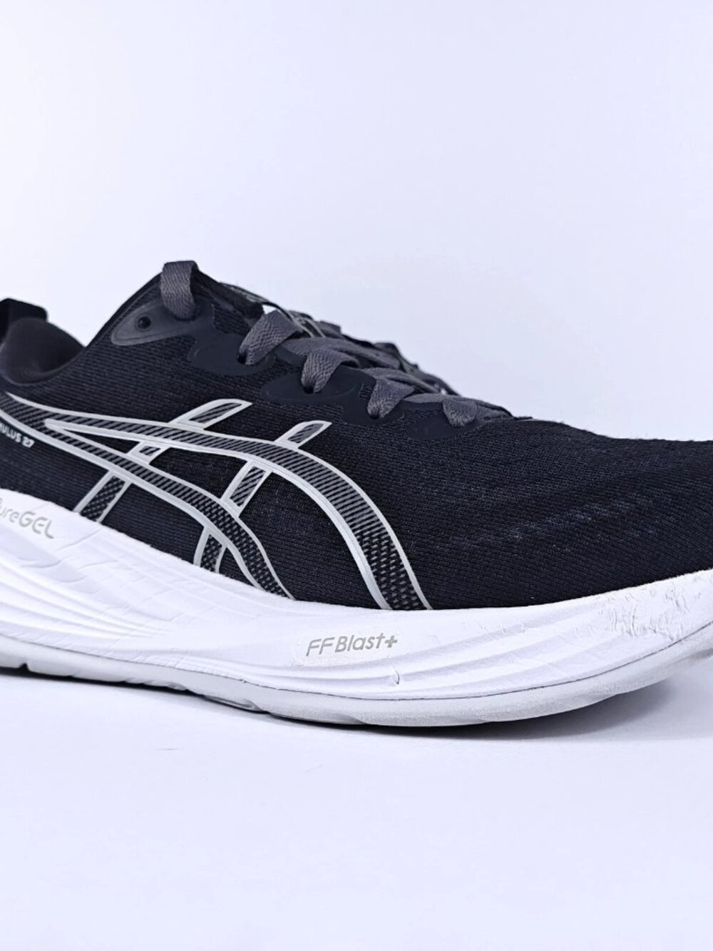 Asics Gel Cumulus 27 Womens 7 Wide Neutral Cushion Road Running Shoes Black